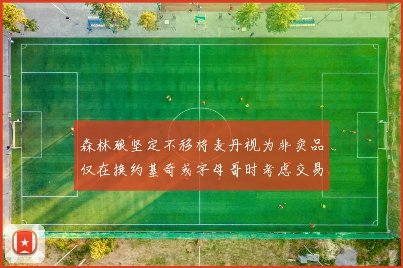 森林狼坚定不移将麦丹视为非卖品仅在换约基奇或字母哥时考虑交易